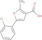 5-(2-Chlorophenyl)-2-methyl-3-furoic acid