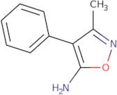 3-Methyl-4-phenylisoxazol-5-amine