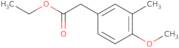 Ethyl 2-(4-methoxy-3-methylphenyl)acetate