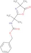 Benzyl N-[2-(4,4-dimethyl-5-oxo-4,5-dihydro-1,3-oxazol-2-yl)propan-2-yl]carbamate