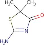 2-Amino-5,5-dimethyl-4,5-dihydro-1,3-thiazol-4-one