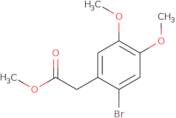 Benzeneacetic acid, 2-bromo-4,5-dimethoxy-, methyl ester