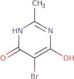 5-Bromo-6-hydroxy-2-methylpyrimidin-4(1H)-one