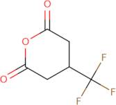 4-(Trifluoromethyl)oxane-2,6-dione