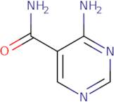 4-aminopyrimidine-5-carboxamide