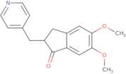 5,6-Dimethoxy-2-(4-pyridylmethyl)-1-indanone