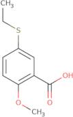 5-(Ethylthio)-o-anisic acid