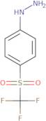 (4-Trifluoromethanesulfonylphenyl)hydrazine