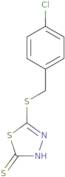 5-{[(4-Chlorophenyl)methyl]sulfanyl}-1,3,4-thiadiazole-2-thiol