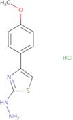 2-Hydrazino-4-(4-methoxyphenyl)-1,3-thiazole hydrochloride