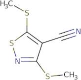3,5-Bis(methylthio)isothiazole-4-carbonitrile