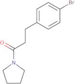 3-(4-Bromophenyl)-1-(pyrrolidin-1-yl)propan-1-one