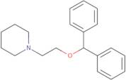 1-[2-(Diphenylmethoxy)ethyl]piperidine