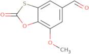 7-Methoxy-2-oxo-2H-1,3-benzoxathiole-5-carbaldehyde