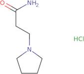 3-(Pyrrolidin-1-yl)propanamide hydrochloride