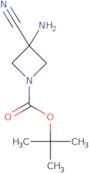 3-Amino-3-cyano-azetidine-1-carboxylic Acid tert-Butyl Ester