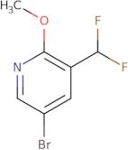 5-Bromo-3-(difluoromethyl)-2-methoxypyridine