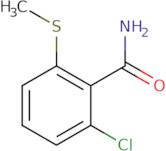 2-Chloro-6-(methylsulfanyl)benzamide