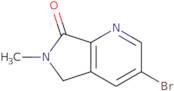 3-Bromo-6-methyl-5,6-dihydro-7H-pyrrolo[3,4-b]pyridin-7-one