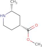 cis-2-Methylpiperidine-4-carboxylic acid methyl ester HCl