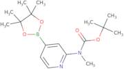 2-(Boc-methylamino)pyridine-4-boronic acid pinacol ester