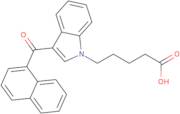 5-(3-(1-Naphthoyl)-1H-indol-1-yl)pentanoic acid