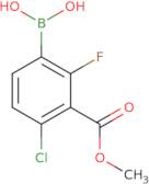 [4-Chloro-2-fluoro-3-(methoxycarbonyl)phenyl]boronic acid