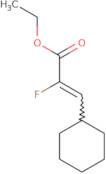 Ethyl 3-cyclohexyl-2-fluoroprop-2-enoate