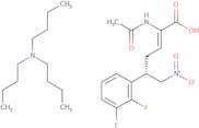 Tributylamine (S,Z)-2-acetamido-5-(2,3-difluorophenyl)-6-nitrohex-2-enoate