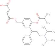 (2E)-2-Butenedioic acid 1-[[3-[(1R)-3-[bis(1-methylethyl)amino]-1-phenylpropyl]-4-(2-methyl-1-oxopropoxy)phenyl]methyl] ester