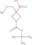 1-[(tert-Butoxy)carbonyl]-3-(methoxymethyl)azetidine-3-carboxylic acid