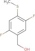 (2,5-Difluoro-4-methylsulfanylphenyl)methanol