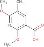 2,6-Dimethoxy-5-methylpyridine-3-carboxylic acid