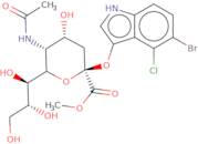 5-Bromo-4-chloro-3-indolyl N-acetyl-a-D-neuraminic acid methyl ester