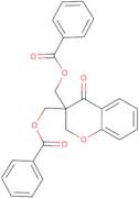 {3-[(Benzoyloxy)methyl]-4-oxo-3,4-dihydro-2H-chromen-3-yl}methyl benzenecarboxylate