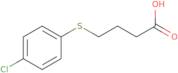 4-[(4-Chlorophenyl)sulfanyl]butanoic acid