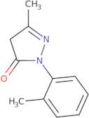 3-Methyl-1-(2-methylphenyl)-4,5-dihydro-1H-pyrazol-5-one