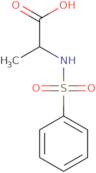 (2R)-2-Benzenesulfonamidopropanoic acid