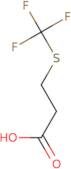 3-[(Trifluoromethyl)sulfanyl]propanoic acid