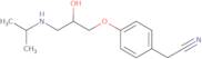 2-[4-[(2RS)-2-Hydroxy-3-[(1-methylethyl)amino]propoxy]phenyl]acetonitrile; (Atenolol Impurity H)