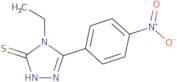 4-Ethyl-5-(4-nitrophenyl)-4H-1,2,4-triazole-3-thiol