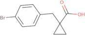 1-[(4-Bromophenyl)methyl]cyclopropane-1-carboxylic acid