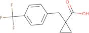 1-{[4-(Trifluoromethyl)phenyl]methyl}cyclopropane-1-carboxylic acid