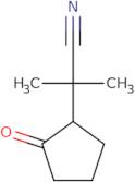 2-Methyl-2-(2-oxocyclopentyl)propanenitrile