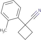 1-(2-Methylphenyl)cyclobutane-1-carbonitrile