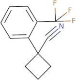 1-(2-(Trifluoromethyl)phenyl)cyclobutanecarbonitrile