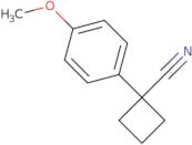 1-(4-Methoxyphenyl)cyclobutanecarbonitrile