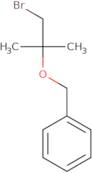 {[(1-Bromo-2-methylpropan-2-yl)oxy]methyl}benzene