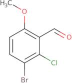 3-Bromo-2-chloro-6-methoxybenzaldehyde