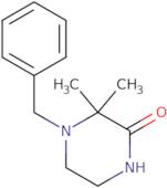 4-Benzyl-3,3-dimethylpiperazin-2-one